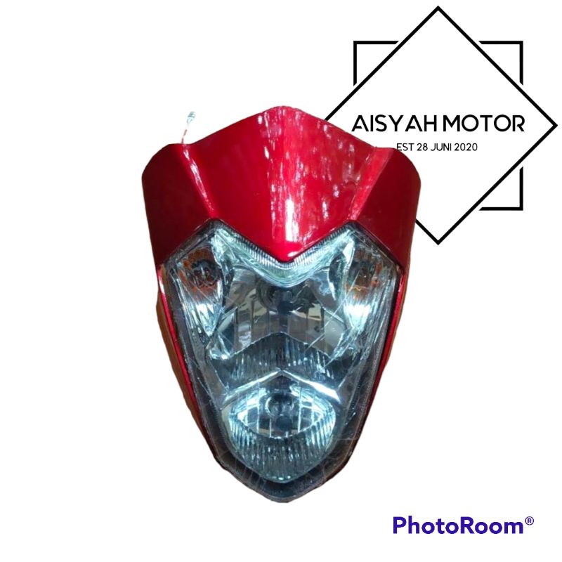 Batok Lampu Depan Suzuki Satria FU Rider Warna Merah