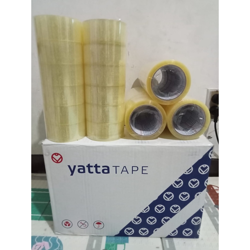 

lakban bening yata 45mmx90y.bc{1slop isi 6pcs}