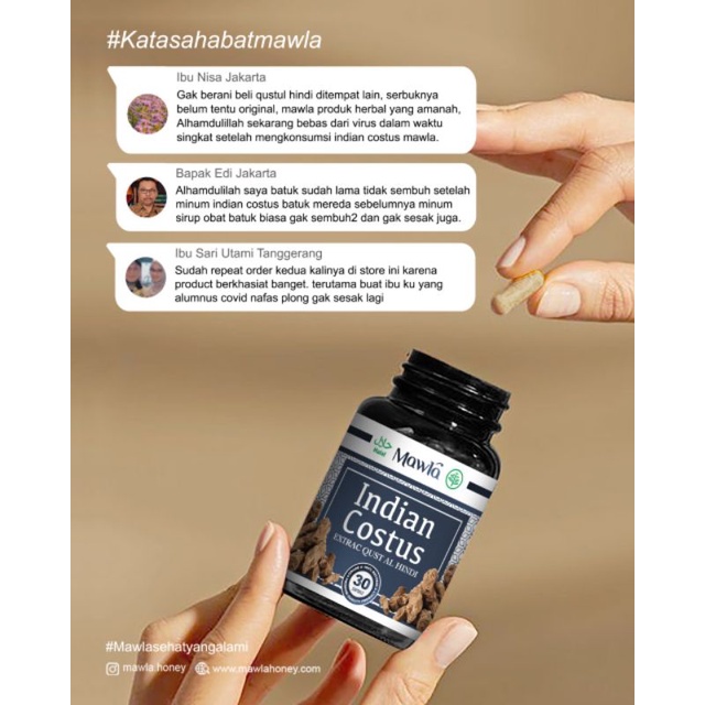 Suplemen Indian Costus