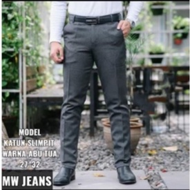 CELANA FORMAL PRIA KANTOR // CELANA PANJANG PRIA // SIZE 28 - 32