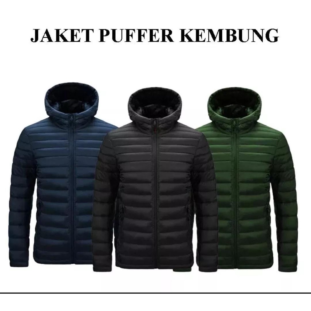 COD-Jaket Puffer Parasut Kembung Maroon - Jaket Puffer Parasut Maroon Unisex Motip Polos - Jaket Puffer Parasut Maroon Premium Untuk Pria Dan Wanita Bahan Teball