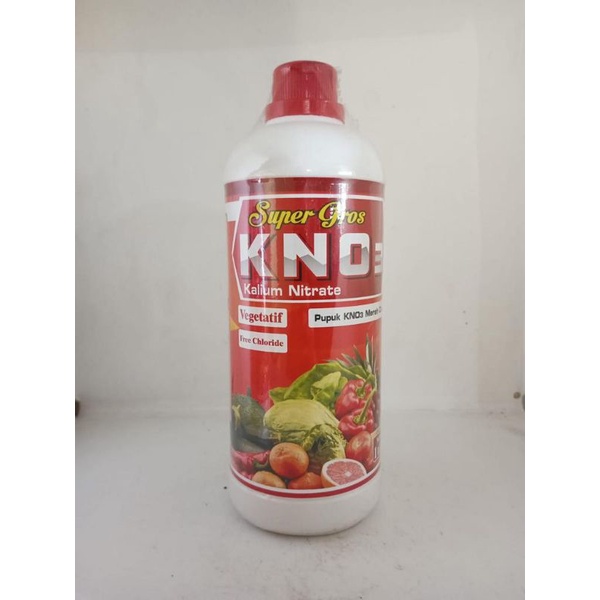 PUPUK KNO3 MERAH CAIR SUPER GROS 1 LITER FASE VEGETATIF