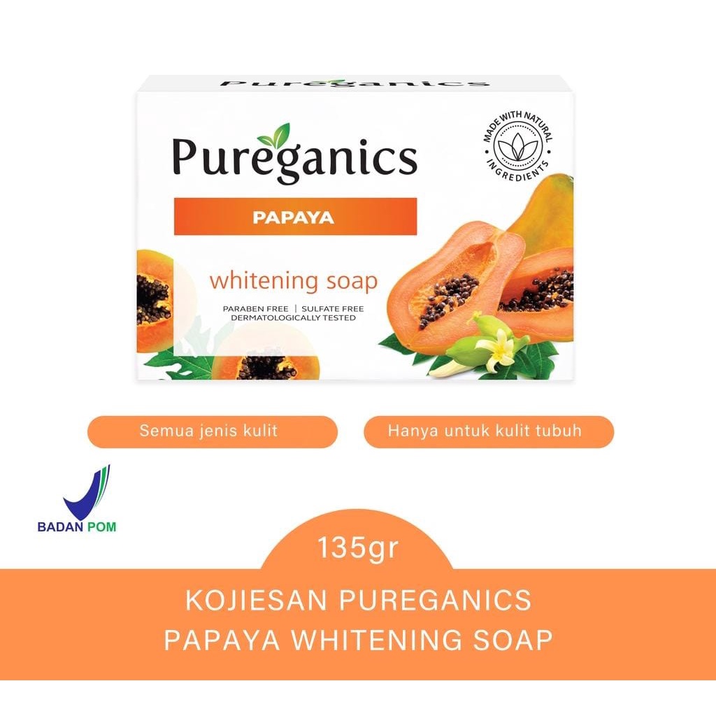 Kojie San Pureganics Papaya Soap 135g