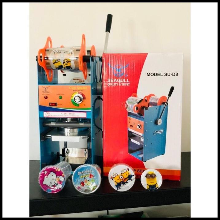 Promo Mesin Press Gelas Minuman Seagull 22 Oz / Cup Sealer Manual Jumbo Cup