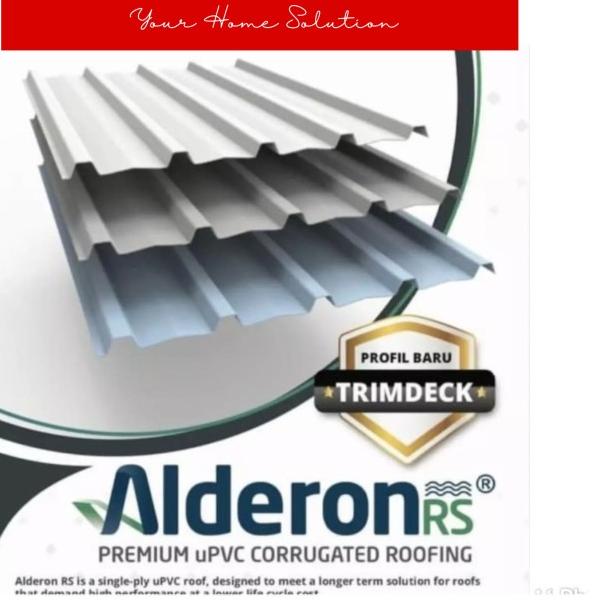 ATAP ALDERON RS - SINGLE LAYER - TRIMDECK