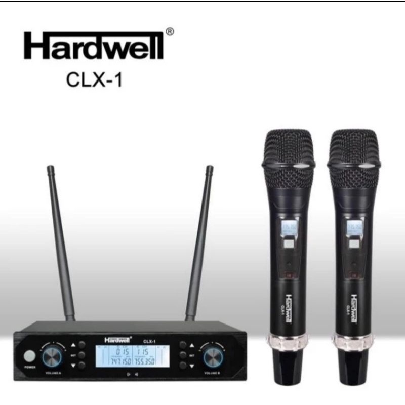 Mic Wireless Hardwell CLX 1 Microphone Multi Channel System