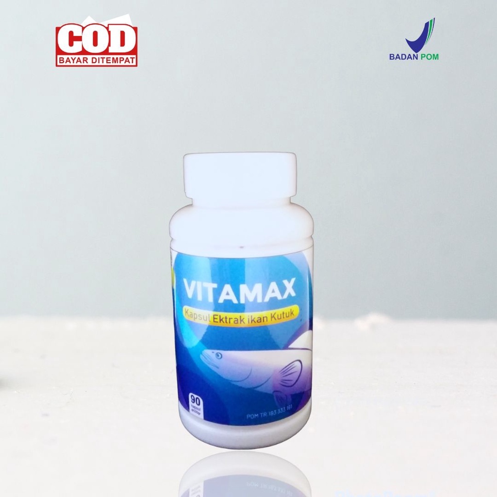 ALBUMIN OBAT LUKA TERBAIK, VITAMAX EKSTRAK IKAN GABUS.