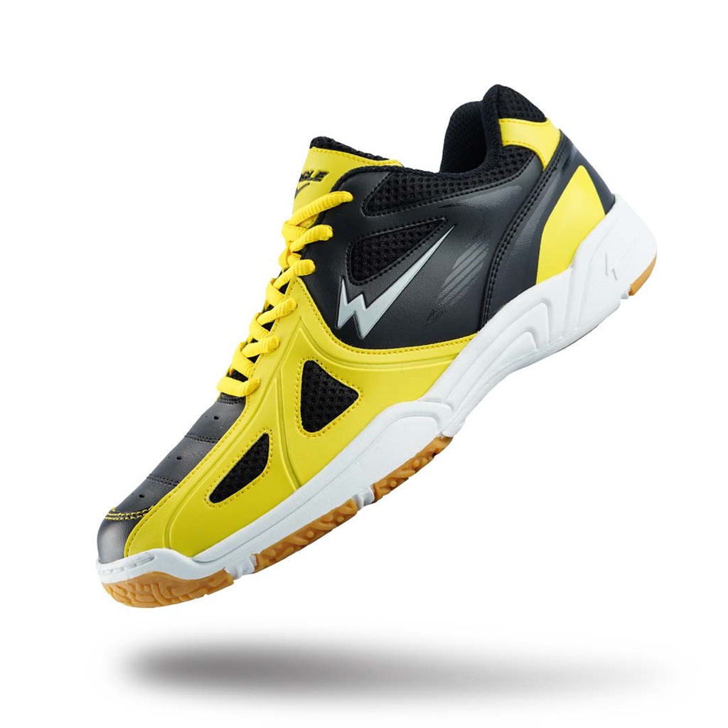 SALE SEPATU EAGLE SMASHER YELLOW BLACK SEPATU BADMINTON ORIGINAL ONLY
