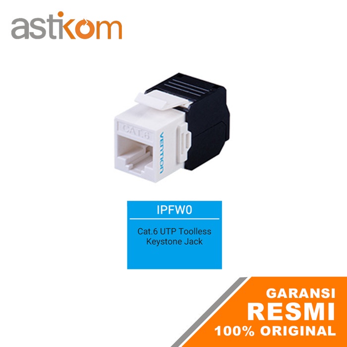 Konektor Barel RJ45 Vention Cat 6 Modular Keyston IPD IPE IPF