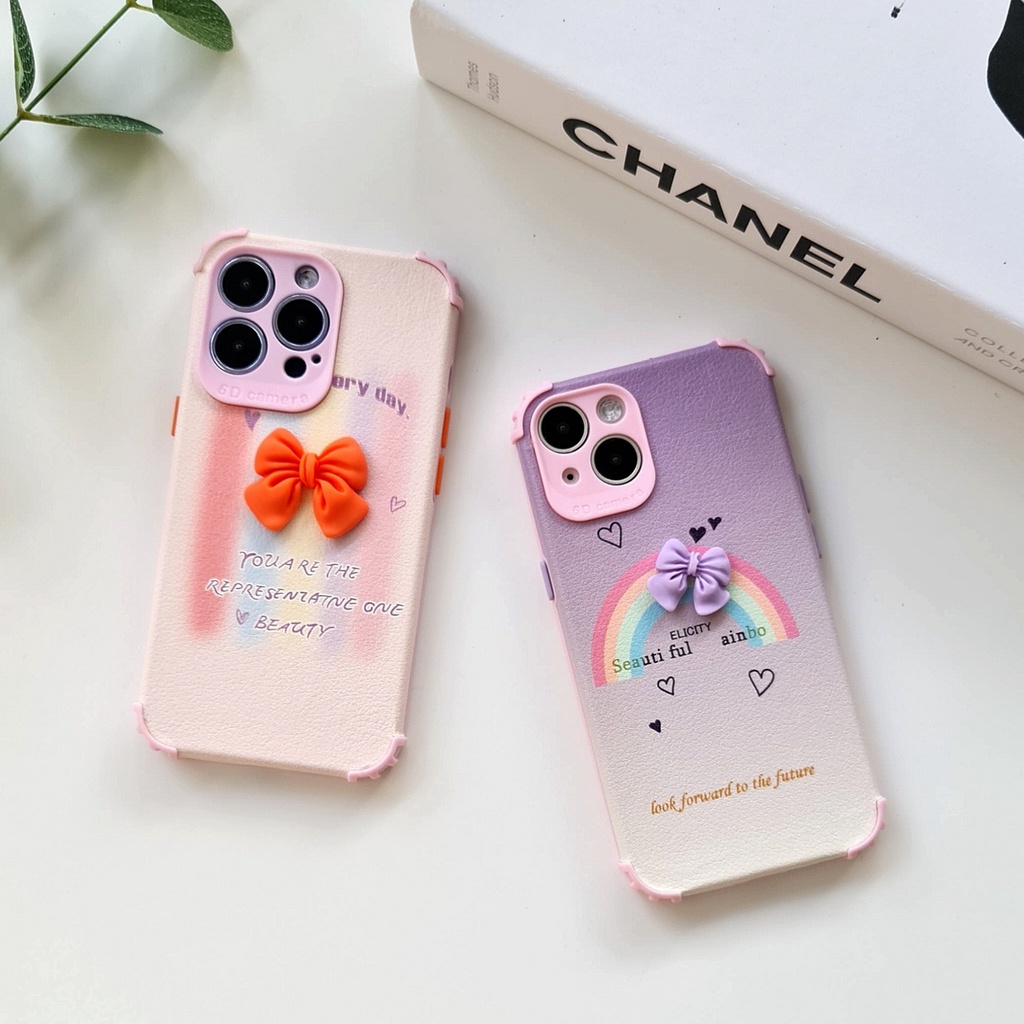 REDMI 10 REDMI NOTE 9 10 10S 4G 10 5G 10 PRO POCO M3 POCO X3 | RIBBON 3D KOREAN Soft Case Leather Lens Cover