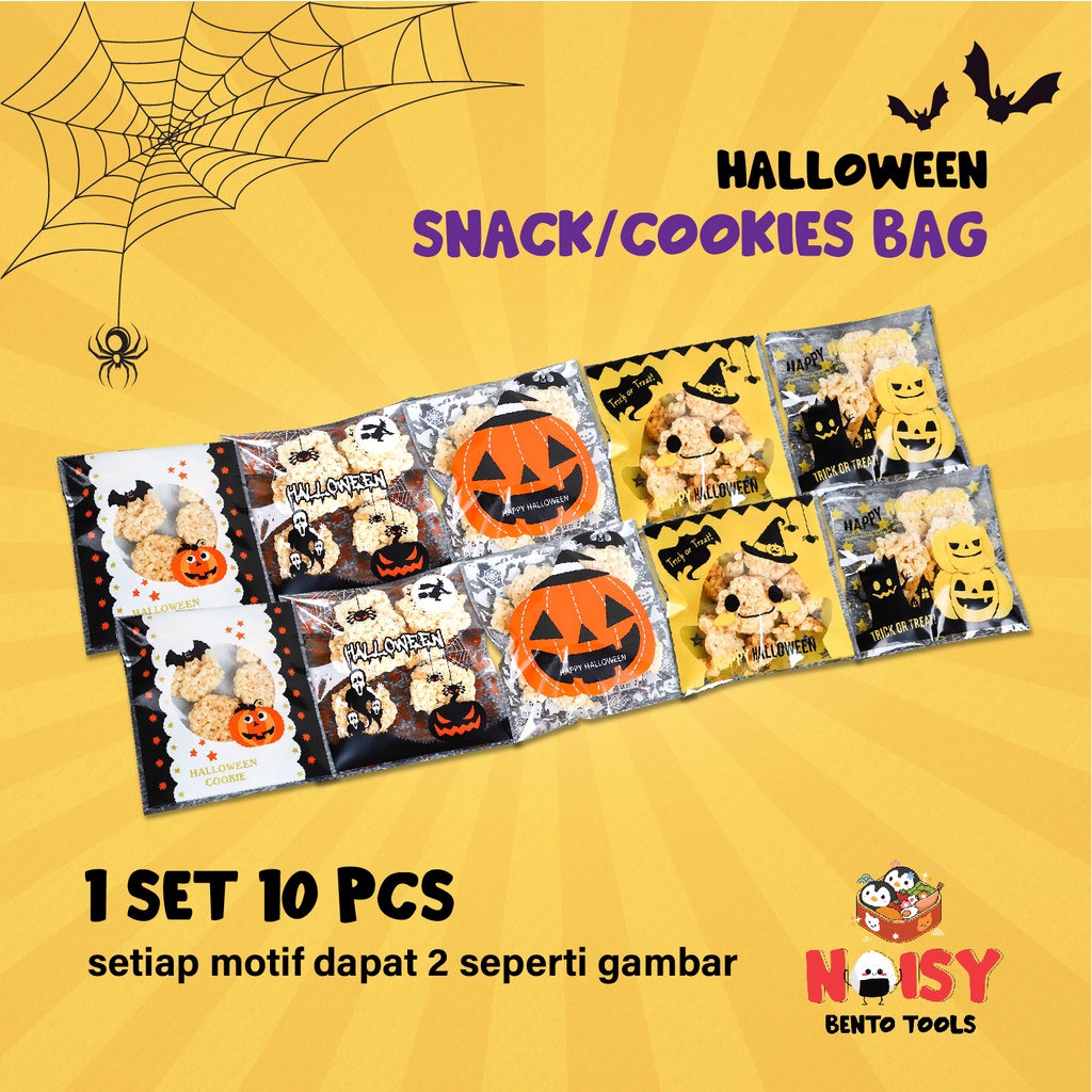 HALLOWEEN SERIES BENTO FOOD PICK RICE MOLD COOKIES BAG