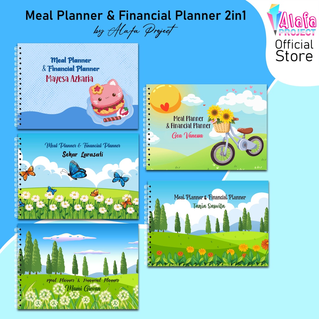 

AlafaProject Meal Planner & Financial Planner / Buku Catatan Keuangan 021-025