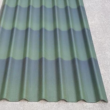 Genteng ONDULINE TILE® - Dual Green 3D