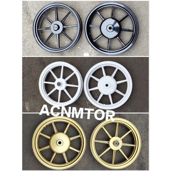 VELG RACING V ROSSI PALANG 8 MIO KARBU SMILE SPORTY SOUL KARBU XRIDE 115 MIO M3/SOUL GT 125/X-RIDE 1