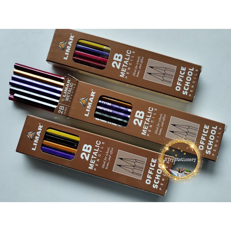 

Pensil 2B LIMAR Metalik
