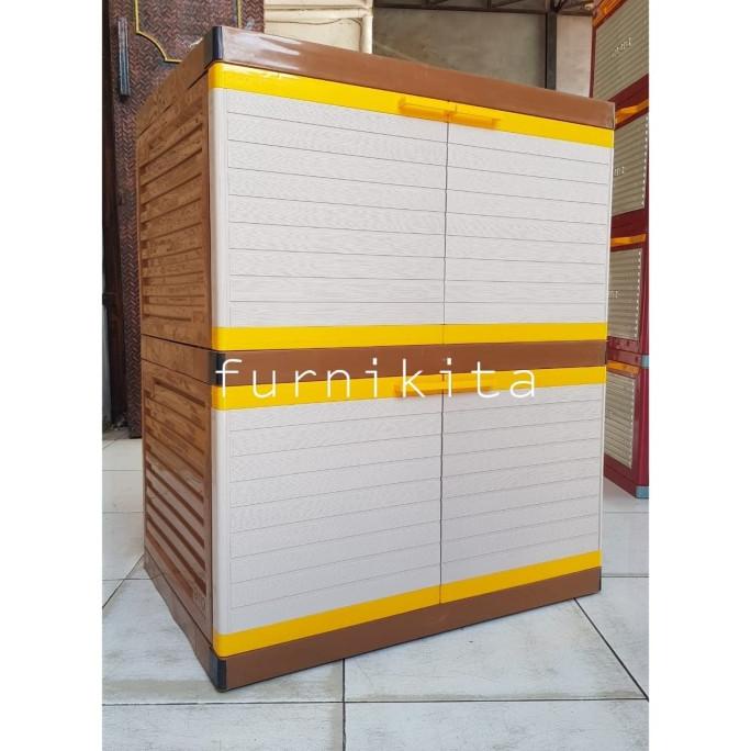 

LEMARI PLASTIK CLUB SUSUN 2 BESAR MURAH stock ready