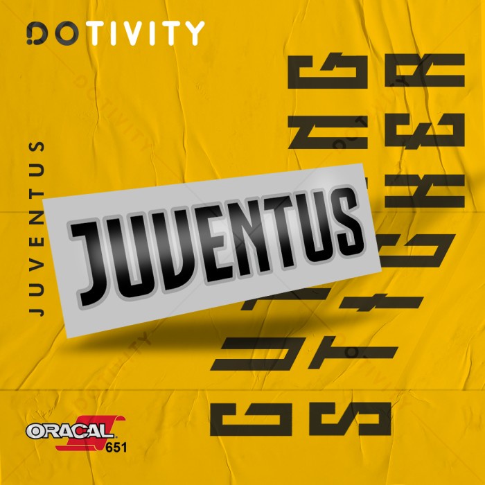 

Cutting Sticker JUVENTUS V3