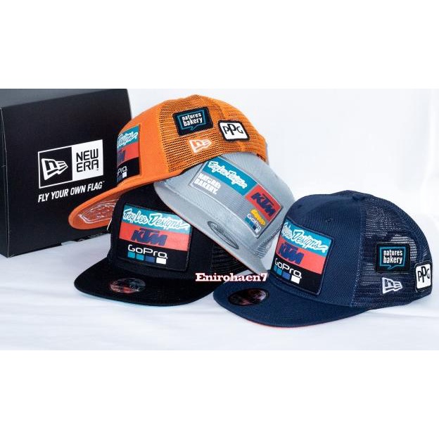 Topi racing ktm / topi racing motorcross / topi ktm / snapback racing - HITAM PK