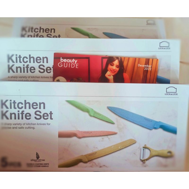 Kitchen Knife Set Lock and Lock