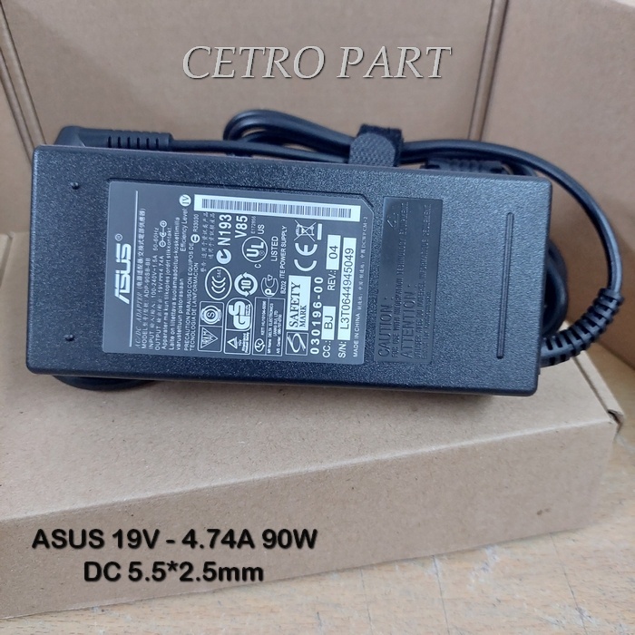 Adaptor Charger Laptop Asus (19v - 4.74a) Standart DC 5.5*2.5mm 90W