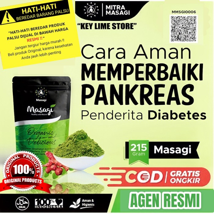 MASAGI OBAT DIABETES 215 gr
