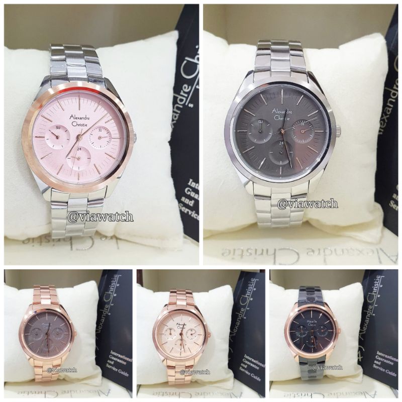 Jam Tangan Wanita Alexandre Christie Ac2817 Ac 2817