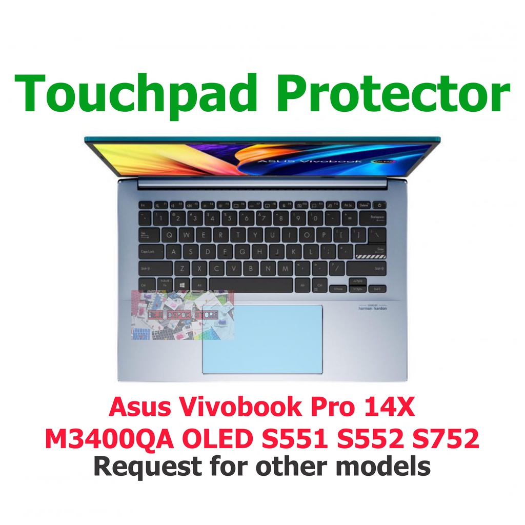 Touchpad Trackpad Protector Asus Vivobook Pro 14X M3400QA OLED