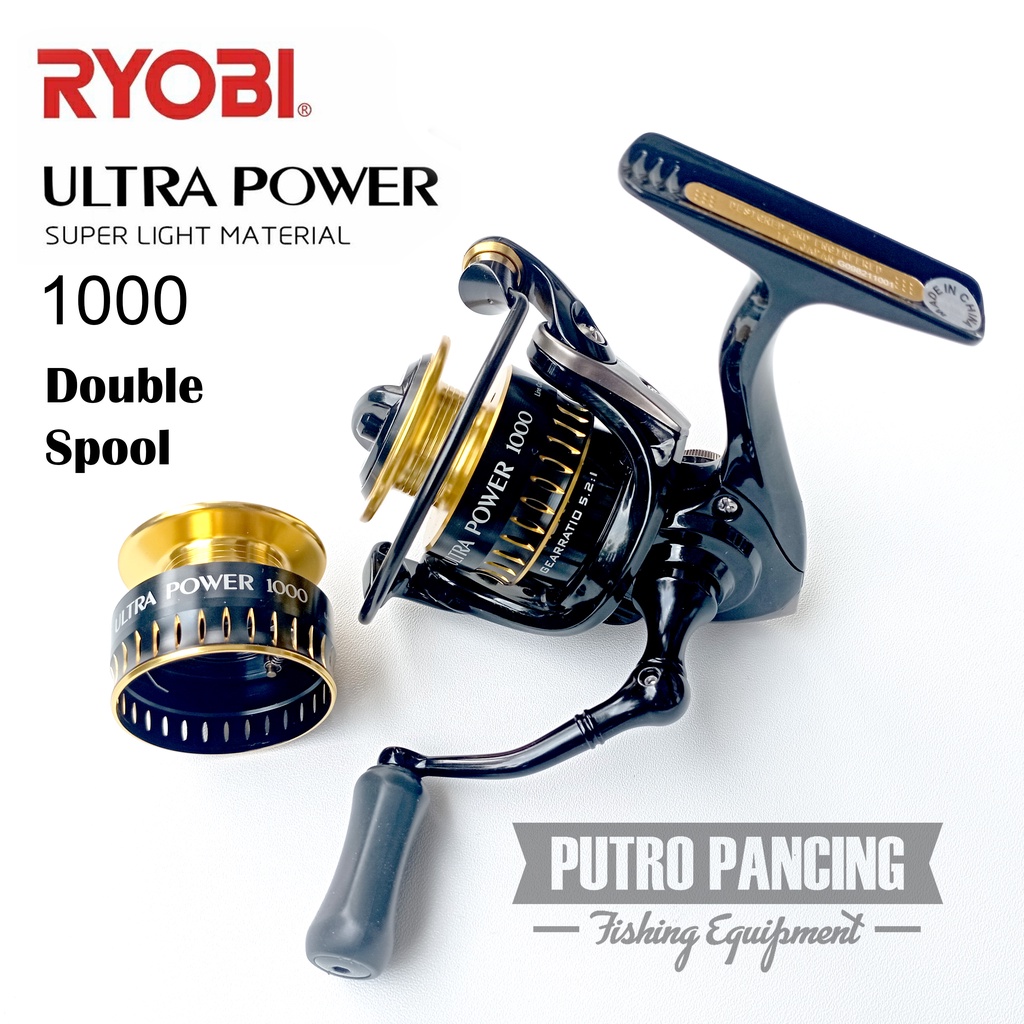 Reel Ryobi Ultra Power 1000 Double Spool power handle