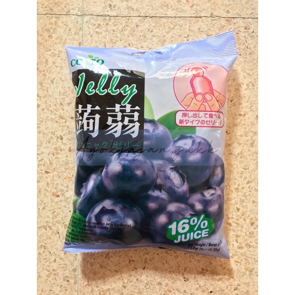 

Cozzo Konnyaku Jeli Blueberry