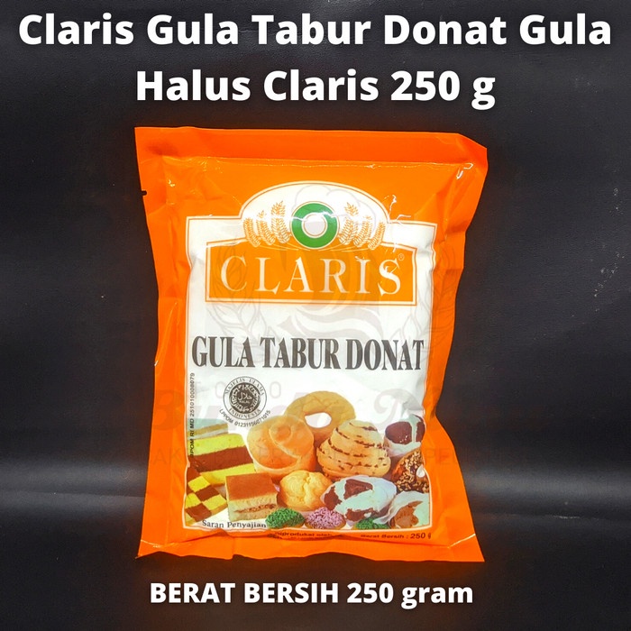 

Gula Tabu Donat Claris/Gula Halus Claris 250 gram