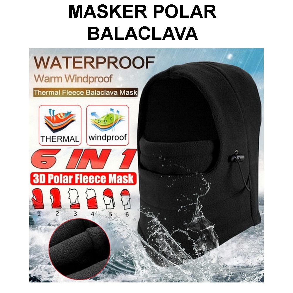Masker Polar Pengendara Motor - MTR 531