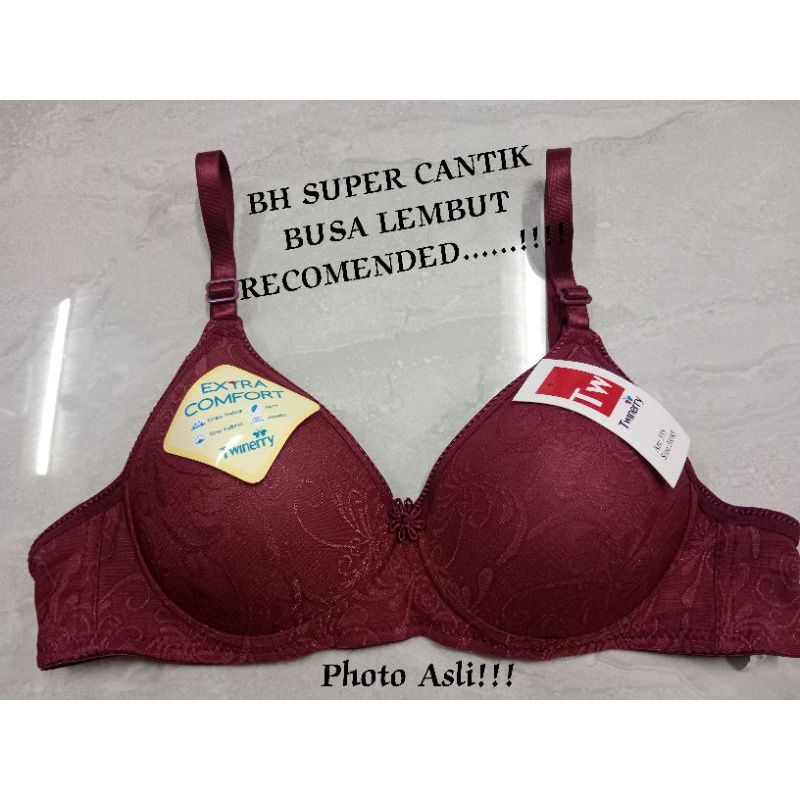 BH BUSA BRA WANITA LEMBUT UKURAN LENGKAP BAHAN ADEM BISA MELAR (Bh. Twinery)