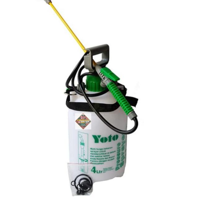 pressure sprayer YOTO 4 liter semprotan(penyemprot tanaman bertekanan)