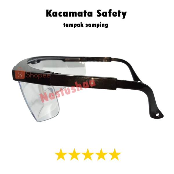 NEW!! Kacamata Anti Virus Perindungan Mata Kaca mata Safety Glasses Laboratorium Kacamata Las Unisex Memblokir Anti-debu High Quaity [COD]