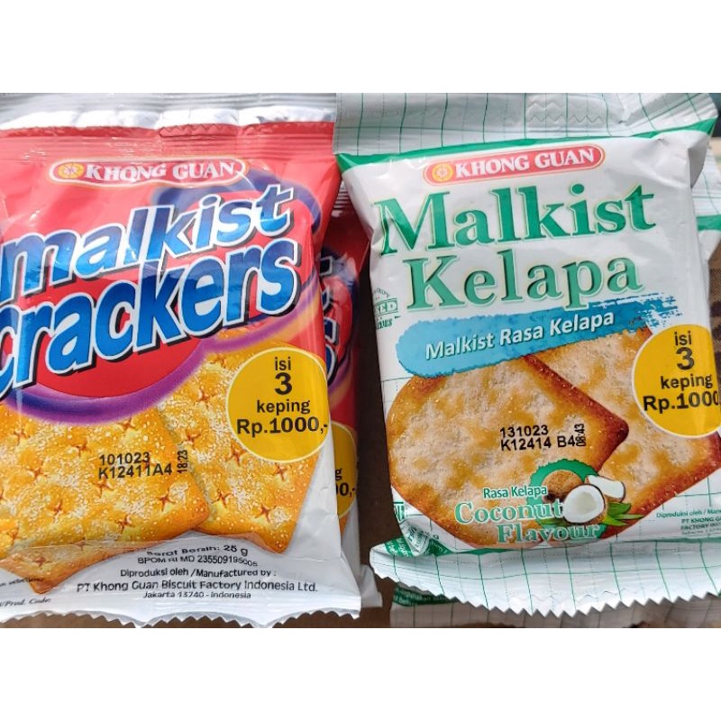 

Khong Ghuan Malkist Renceng 25gr isi 10 Bungkus