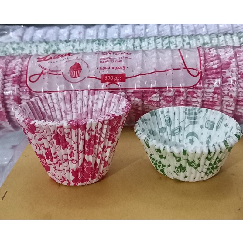 CUP KERTAS BOLU KUKUS / PAPER BOLU KUKUS MOTIF