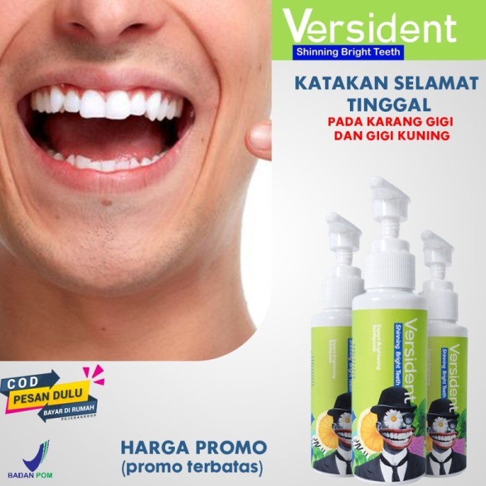 Versident Pasta Gigi Pemutih Dan Pembersih Karang Gigi