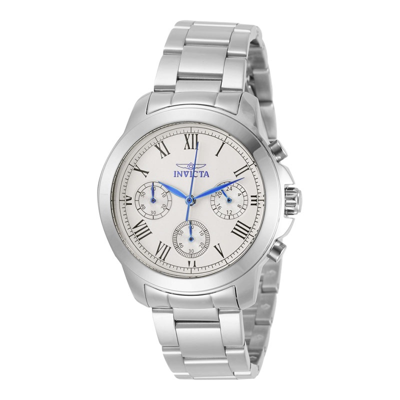 Jam Tangan Wanita INVICTA Specialty 21653 Blue Dial Stainless Steel Strap