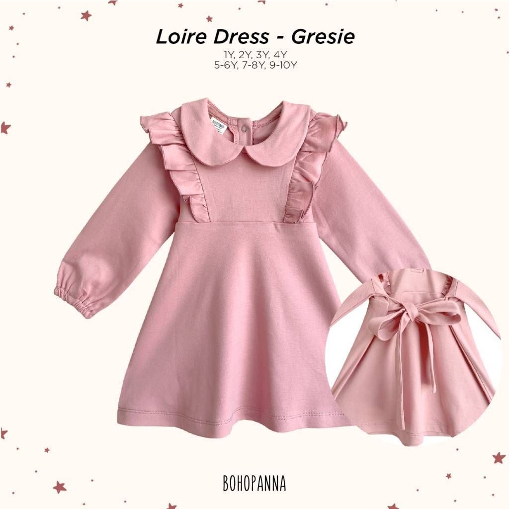 Bohopanna Loire Dress - Dress Anak Perempuan 1-6 tahun