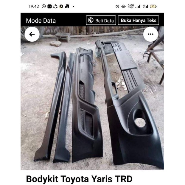 bodykit yaris trd 2015