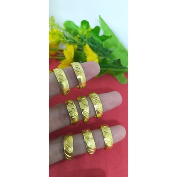 cincin keong koin kuningan