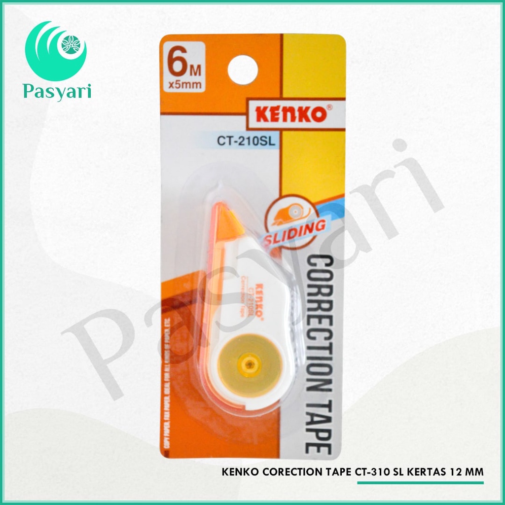 

Kenko Corection Tape Ct-210 SL Kertas 6m X 5 mm