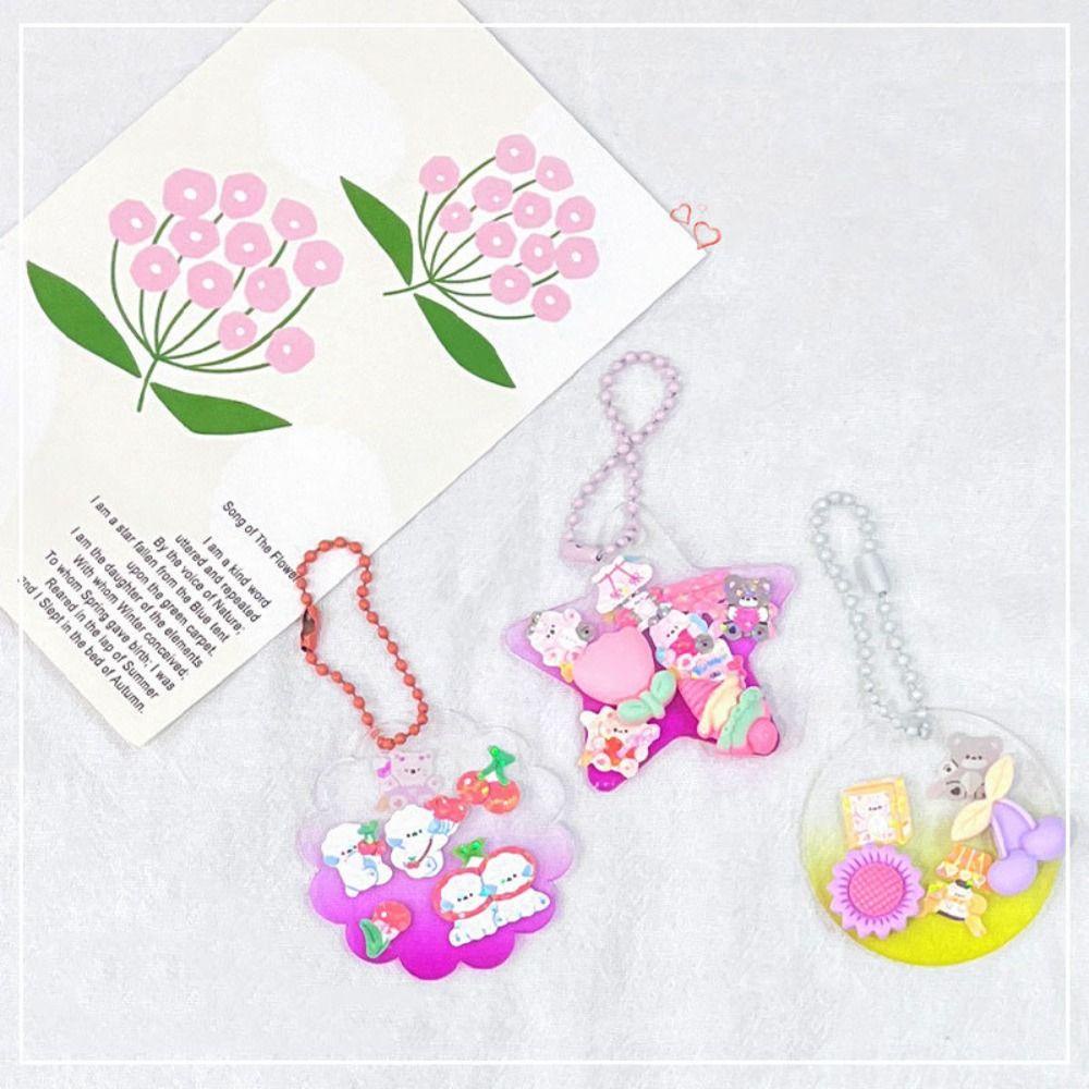 Agustin Goo Card Set Lucu Handbag Dekorasi Bahan Paket Scrapbook Decor Pinset Disc Kecil Stationery Tangan Akun DIY Craft Album Foto Goo Card Bahan Paket