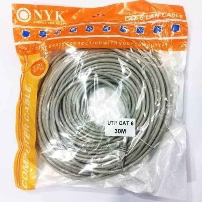 KABEL LAN 30M CAT6 NYK