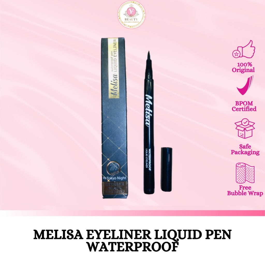 YF BEAUTY  MELISA EYELINER LIQUID PEN WATERPROOF