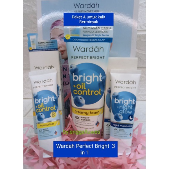 PAKET WARDAH PERFECT BRIGHT 3IN1