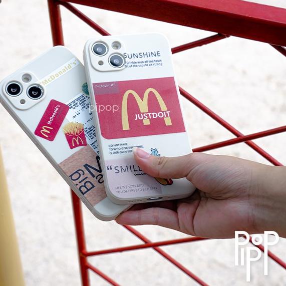 MCDONALD’S Case iPhone 6 7 8 Plus X XS MAX XR 11 12 13 PRO MAX MINI - MC HOTDOG, iPhone 6/6s