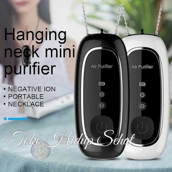 NEW Air Purifier Portable Kalung Air Purifier Ion Negatif Rechargeable