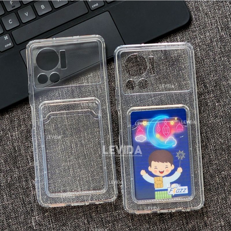 Case Infinix Note 12 VIP Card Case Bening Slot Kartu Case Infinix Note 12 VIP