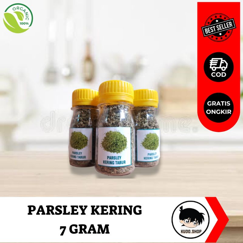 

Parsley kering untuk MPASI Isi Nett 7gr
